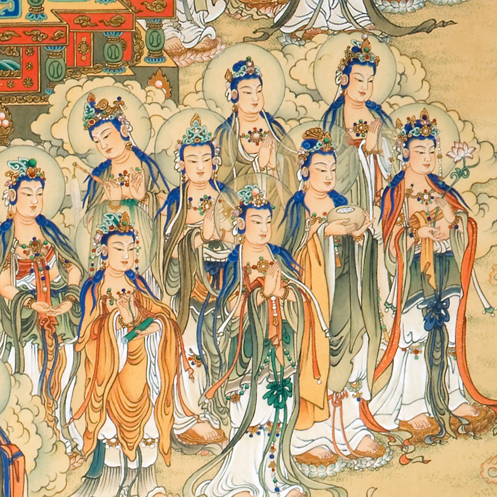 净土宗(极乐世界图) 净土宗(极乐世界图)