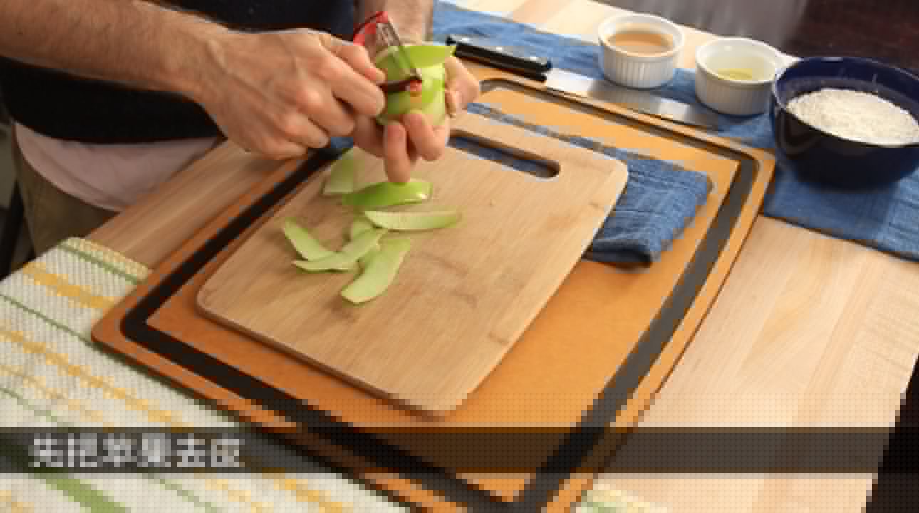 无烤箱苹果派