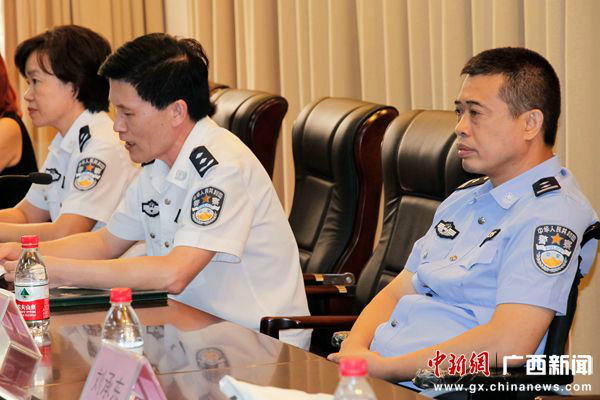 图为参加发布会的电影故事原型——马霄 图为参加发布会的电影故事原型——马霄