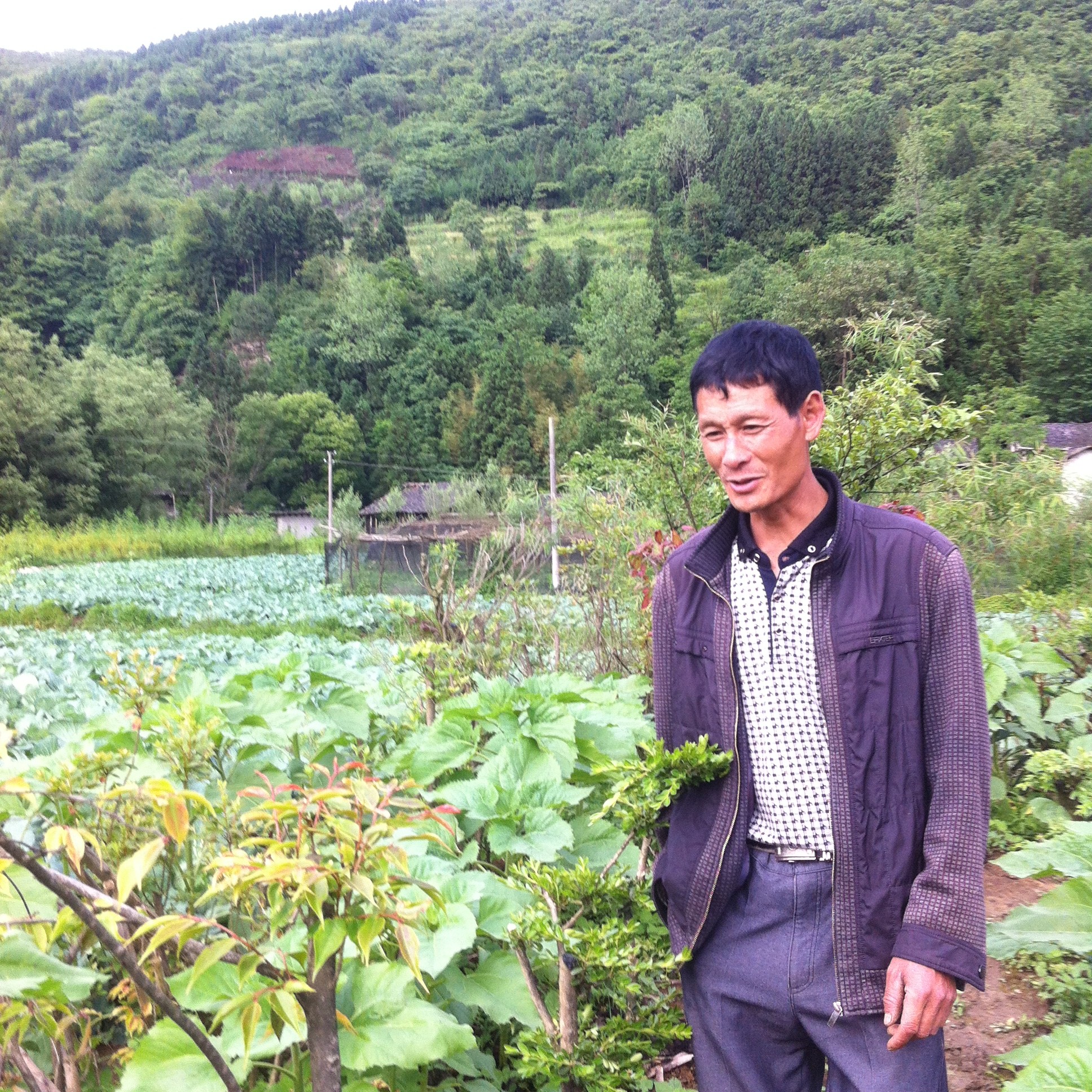 给笔者带路的村民 给笔者带路的村民