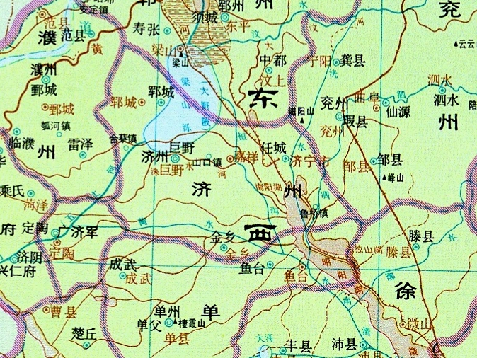 北宋济州治巨野 北宋济州治巨野
