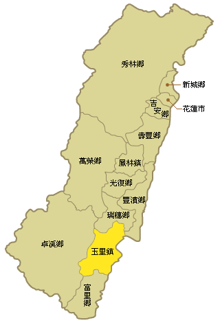 玉里镇地图 玉里镇地图