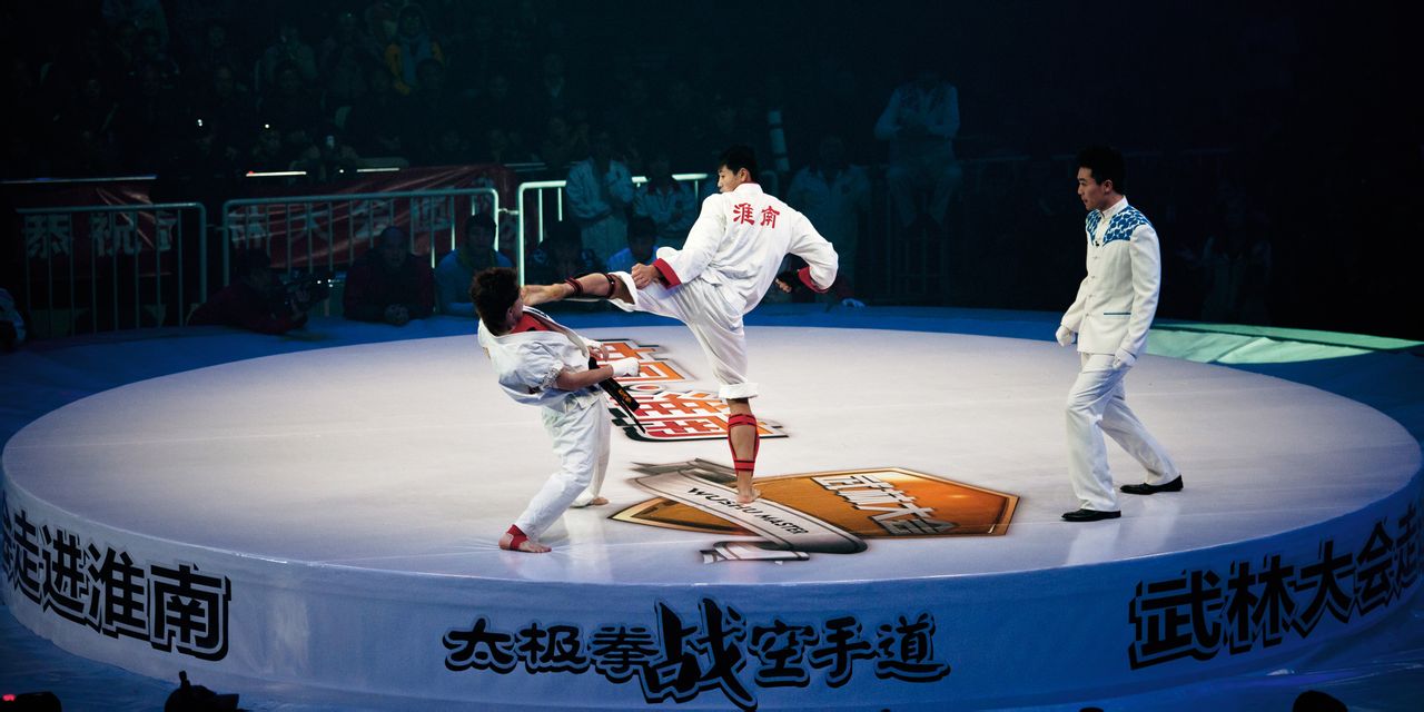 太极拳战空手道 太极拳战空手道