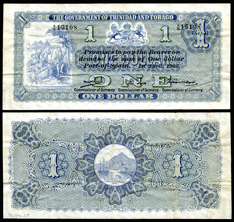 1905年1元(政府版本) 1905年1元(政府版本)