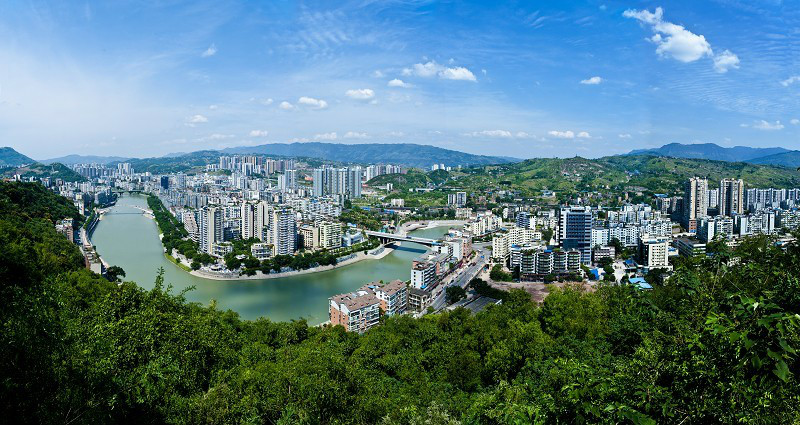 美丽綦江城