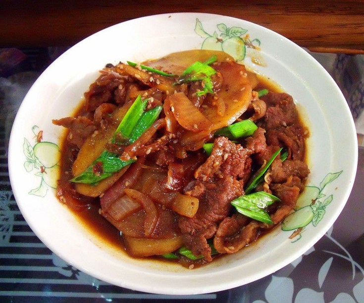 炒牛肉片 炒牛肉片