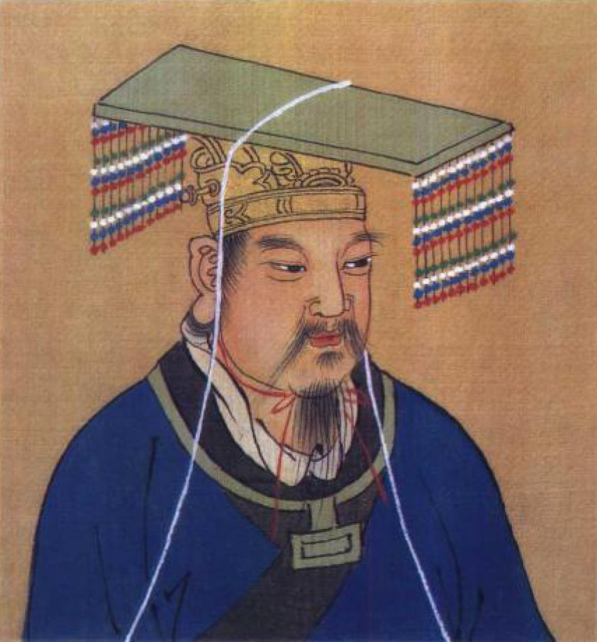 指挥联军进攻商纣王的周武王 指挥联军进攻商纣王的周武王