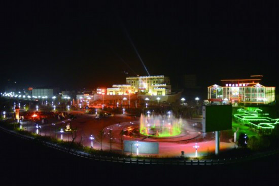 淤泥彝族乡夜景 淤泥彝族乡夜景