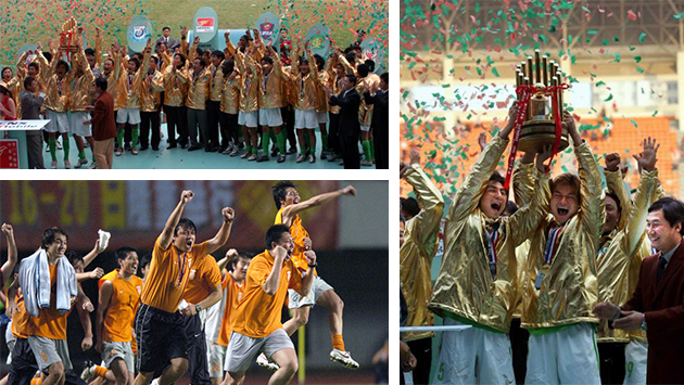 2004年,深圳健力宝夺得首届中超联赛冠军 2004年,深圳健力宝夺得首届中超联赛冠军