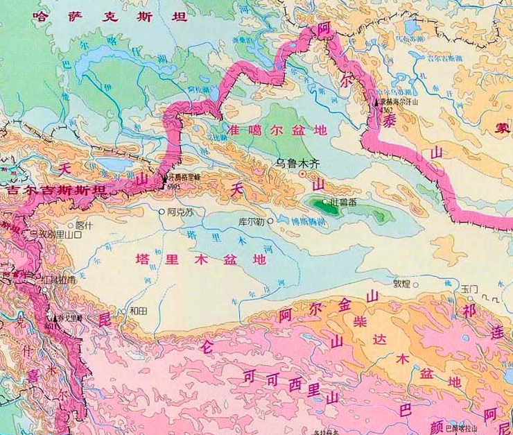 準噶尔盆地 準噶尔盆地