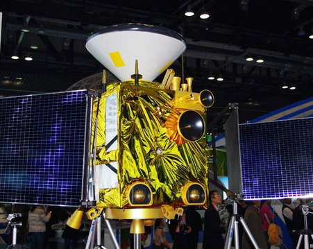 计画于2018年发射的火星探测器模型 计画于2018年发射的火星探测器模型