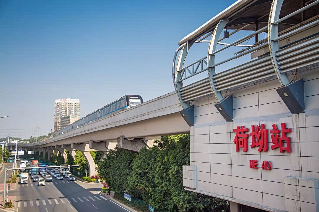 深圳捷运3号线高架车站 深圳捷运3号线高架车站