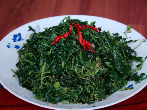 凉拌茵陈