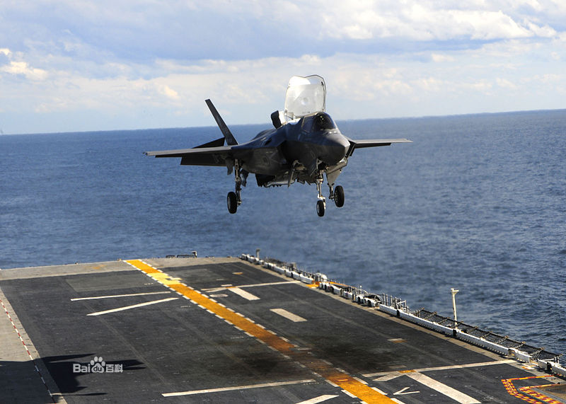 可在两栖舰上起降的F-35B 可在两栖舰上起降的F-35B
