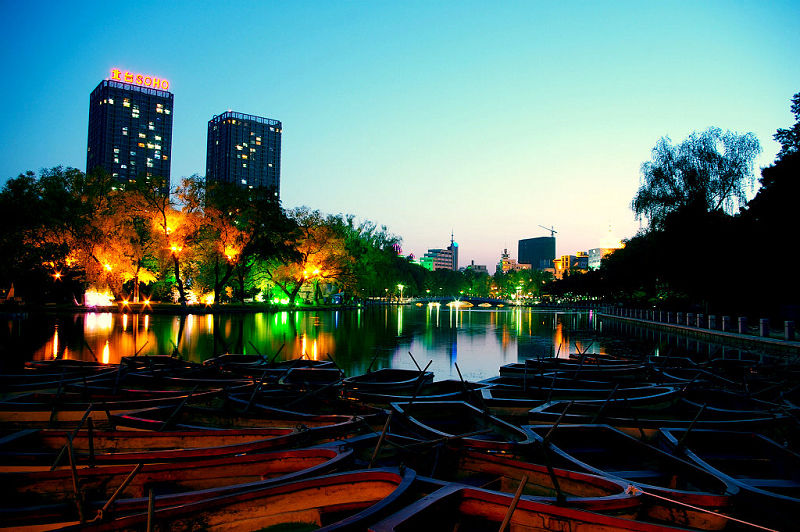 抚顺夜景 抚顺夜景