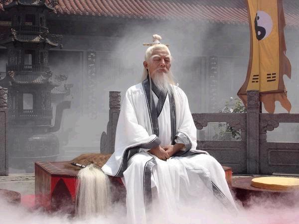 《宝莲灯》中饰演的太上老君 《宝莲灯》中饰演的太上老君