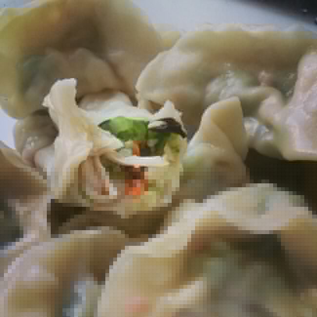 减脂素水饺