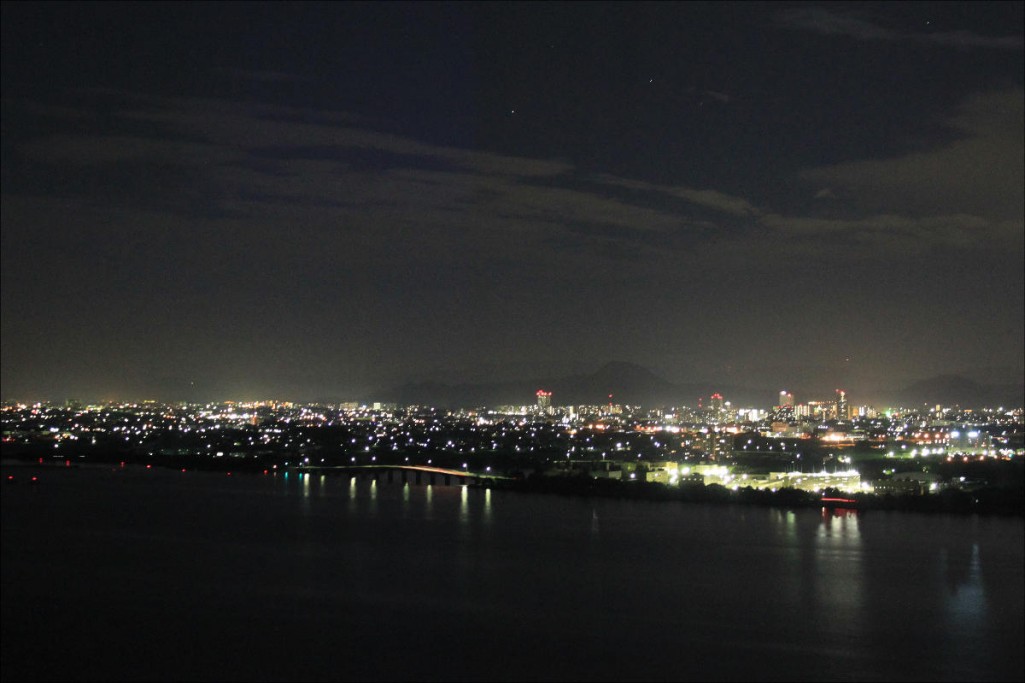 滋贺县首府夜景 滋贺县首府夜景