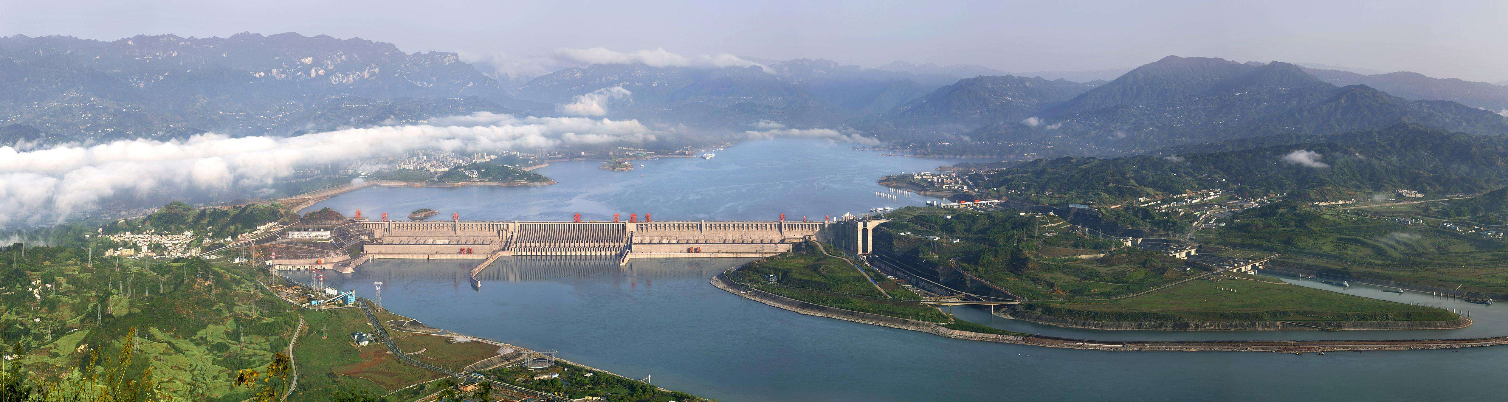 全球最大的水利枢纽工程——三峡水电站 全球最大的水利枢纽工程——三峡水电站