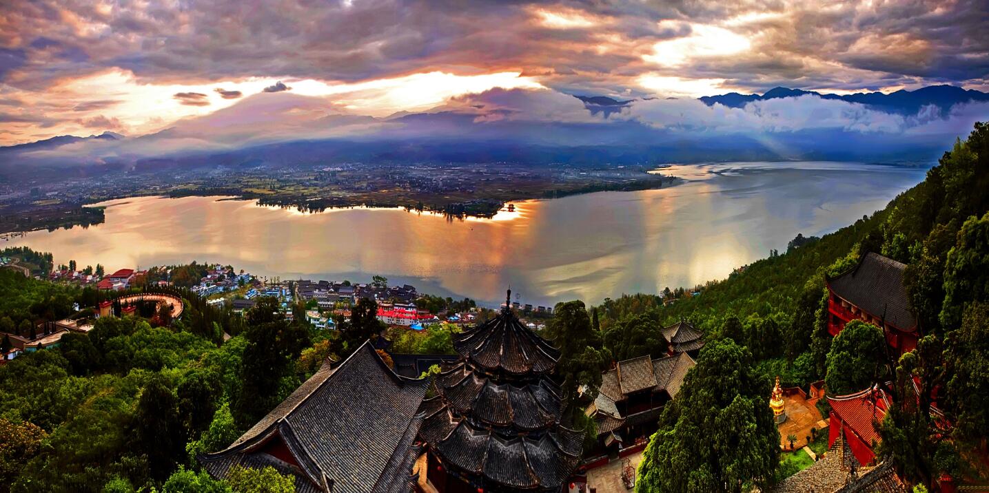 邛海泸山景区 邛海泸山景区