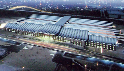 济南西站全景效果图 济南西站全景效果图