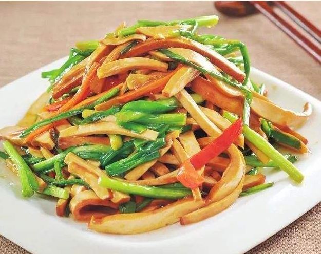 炒青椒香乾 炒青椒香乾