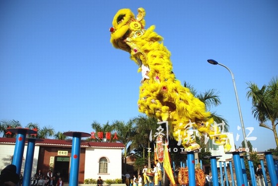 (湛江醒狮新春赴巴慰侨胞) (湛江醒狮新春赴巴慰侨胞)