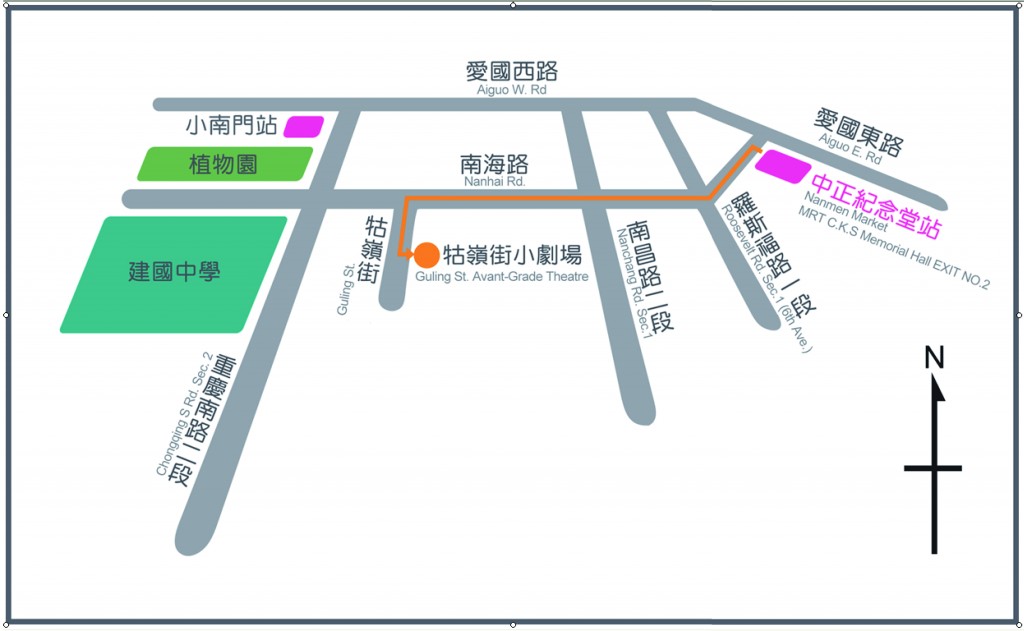 剧场交通地图 剧场交通地图