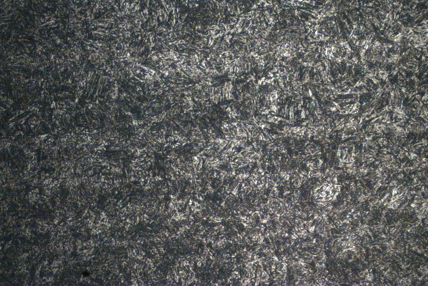 50CrVA弹簧钢880℃淬油金相组织 50CrVA弹簧钢880℃淬油金相组织