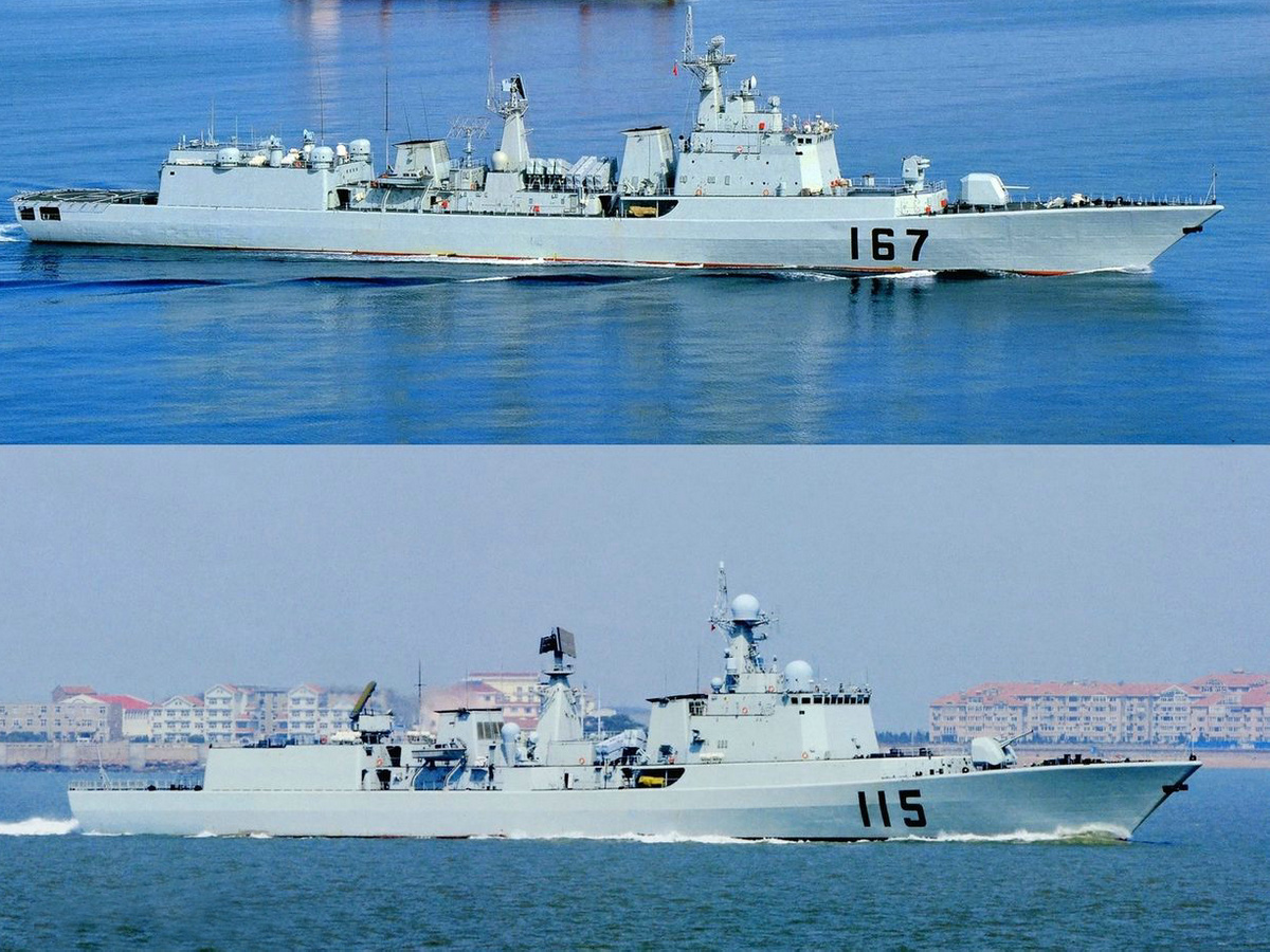 深圳号与瀋阳号驱逐舰对比 深圳号与瀋阳号驱逐舰对比