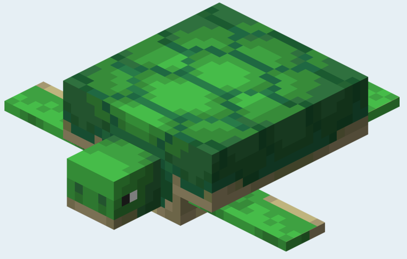 海龟(游戏《minecraft》中的一种生物) 海龟(游戏《minecraft》中的一种生物)