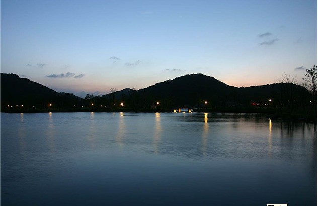 湘湖夜景,图4 湘湖夜景,图4