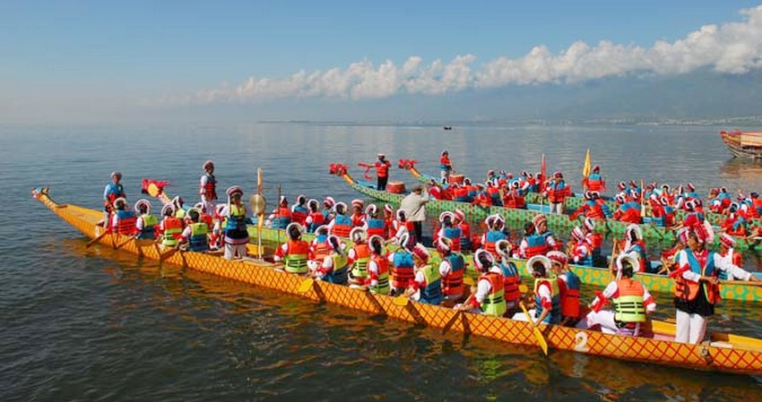 洱海开海节 洱海开海节