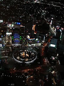 滨松市中心夜景 滨松市中心夜景