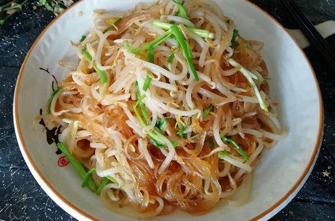凉拌豆芽冬粉 凉拌豆芽冬粉