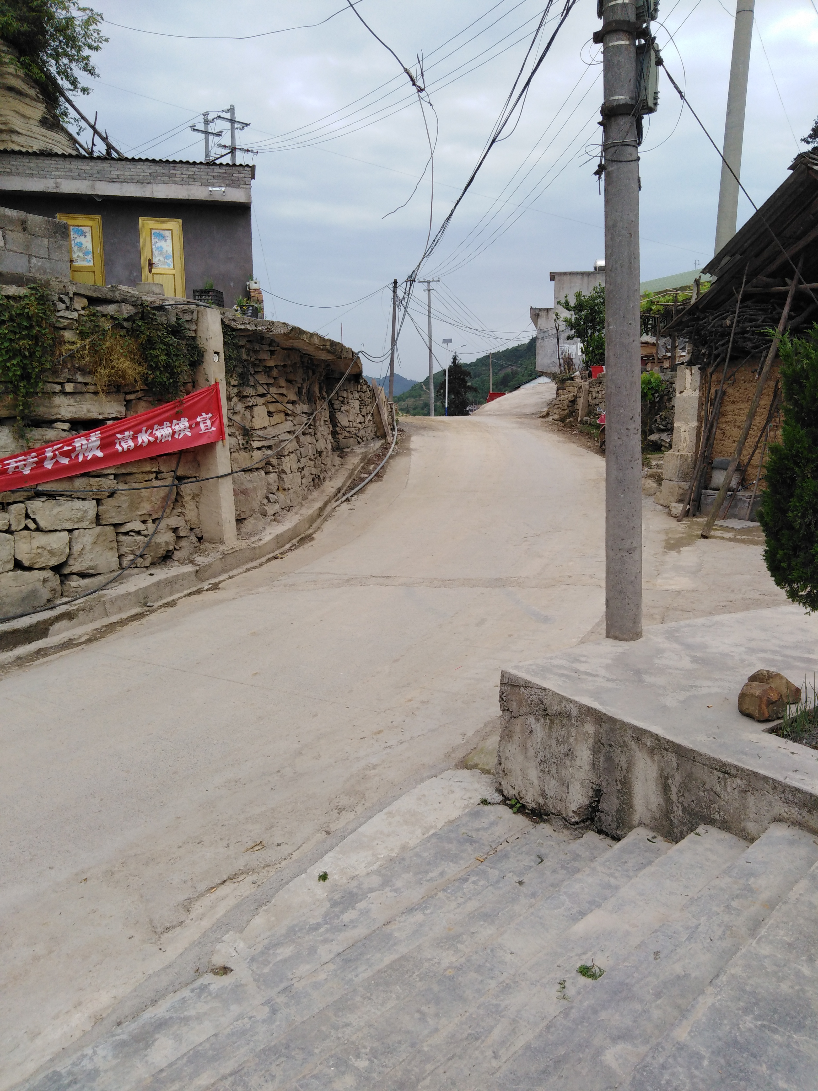 清普公路晓沟村路段5 清普公路晓沟村路段5
