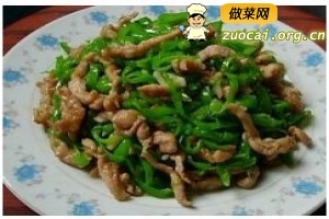 炝青椒肉丝 炝青椒肉丝