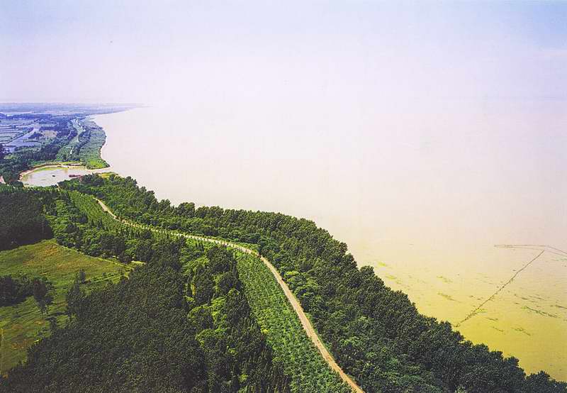 洪泽湖大堤江苏省段 洪泽湖大堤江苏省段