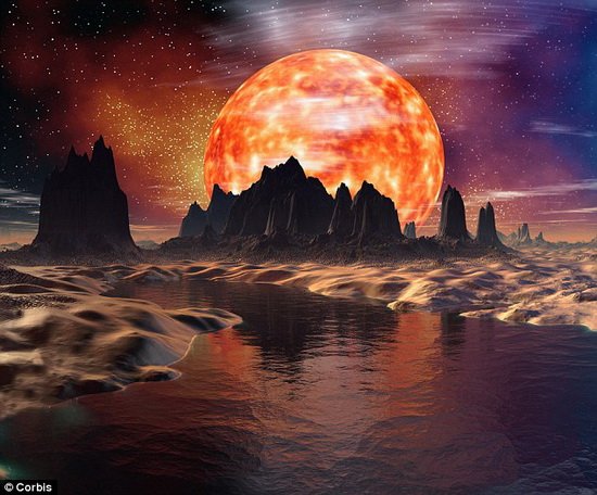 科学家想像中的火星液态水 科学家想像中的火星液态水