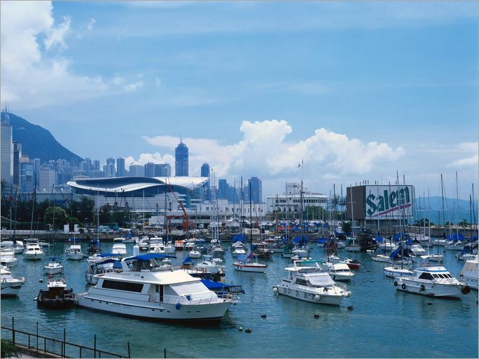 湾仔码头(香港岛湾仔海旁的渡轮码头) 湾仔码头(香港岛湾仔海旁的渡轮码头)