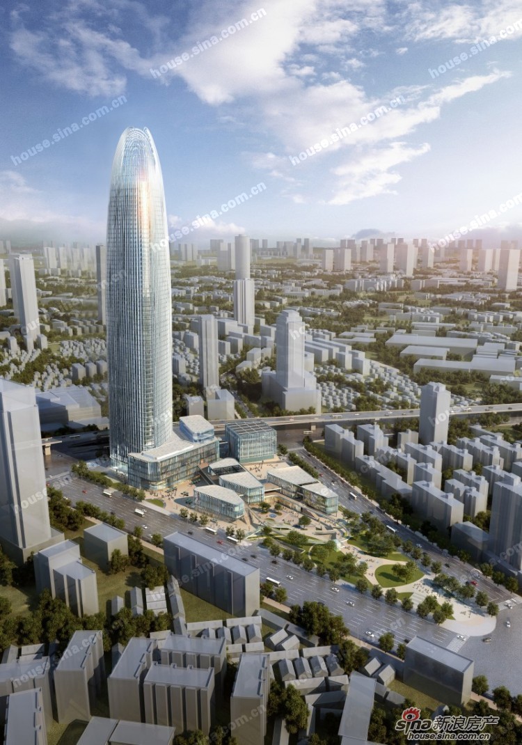 绿地普利中心(效果图) 绿地普利中心(效果图)