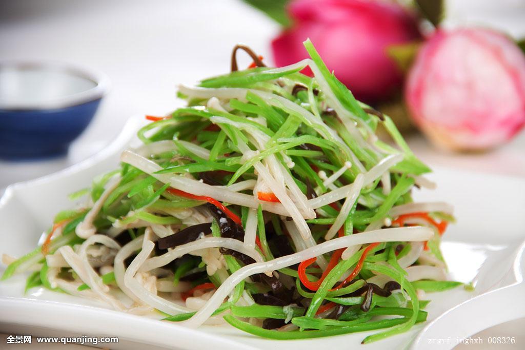 凉拌豆芽海带 凉拌豆芽海带
