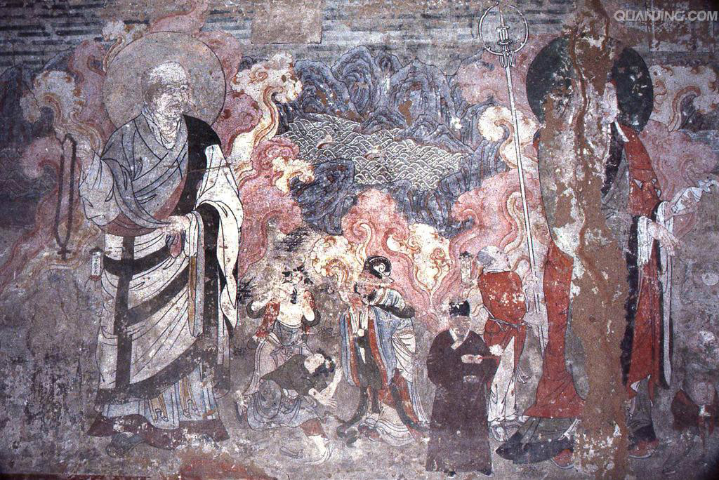 独乐寺壁画 独乐寺壁画