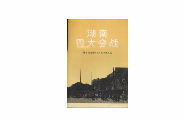 湖南四大会战 湖南四大会战
