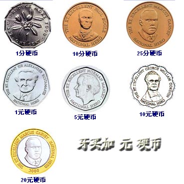 牙买加元 牙买加元