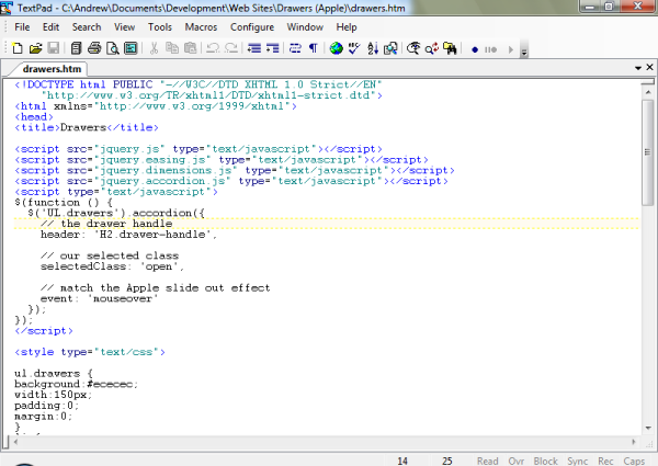 Textpad Textpad