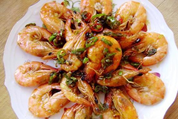 炝青虾 炝青虾