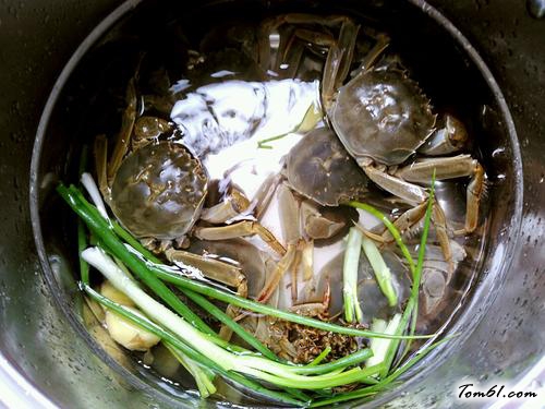 清煮河蟹 清煮河蟹