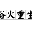 浴火重生(汉语词语) 浴火重生(汉语词语)
