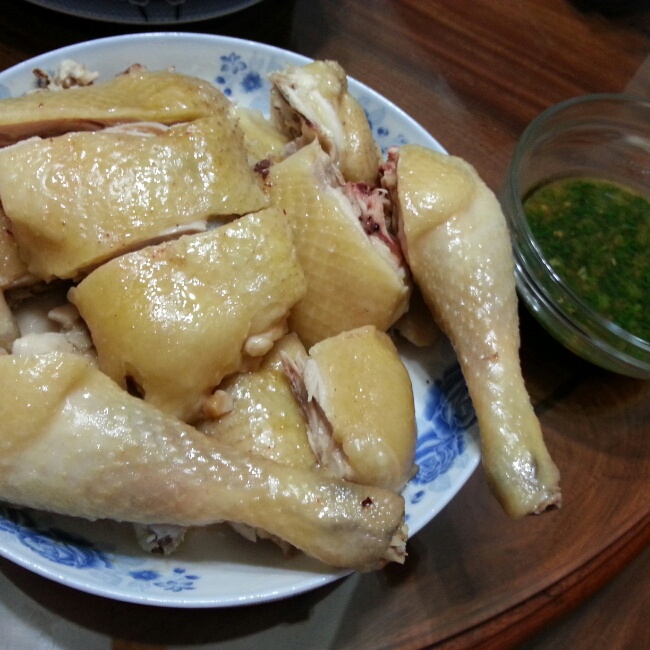 清蒸白切鸡 清蒸白切鸡
